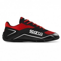 BOTINES S-POLE T 36 NEGRO/ROJO