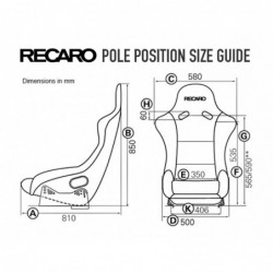 ASIENTO RECARO (TUV) POLE...