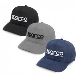 GORRA SPARCO SUEDE AZUL MARINO