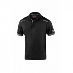 TW POLO GRÖSSE XL SCHWARZ/GRAU