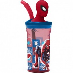 3D-FIGUR 360ML GLAS SPIDERMAN