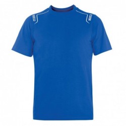 T-SHIRT TECH STRETCH BLAU TL
