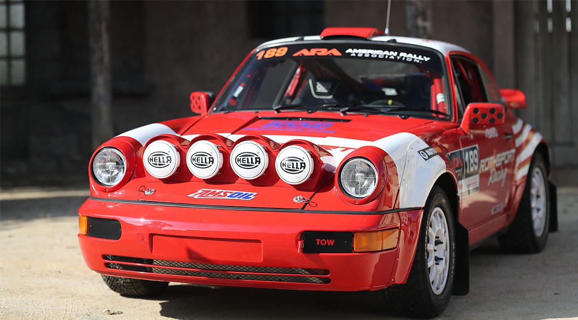 Rothsport Roter Schlitten: Safari Porsche 964 911 Rally Car